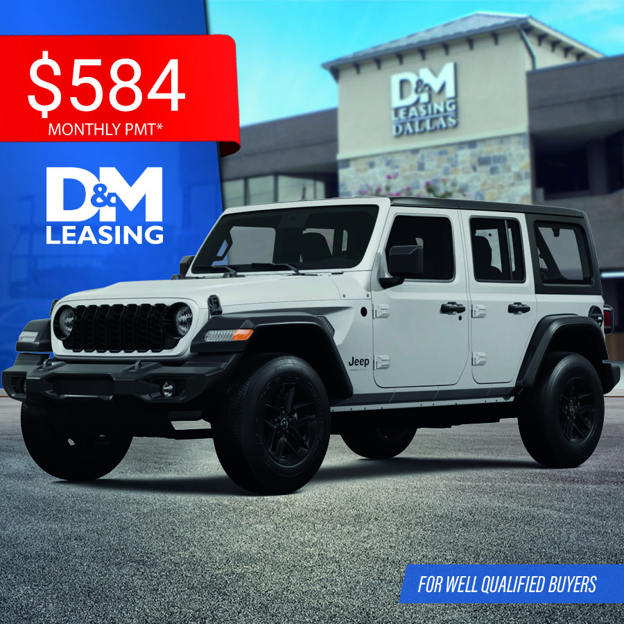 Open-air 2026 Jeep Wrangler 4-Door Sport S 4X4 SUV.