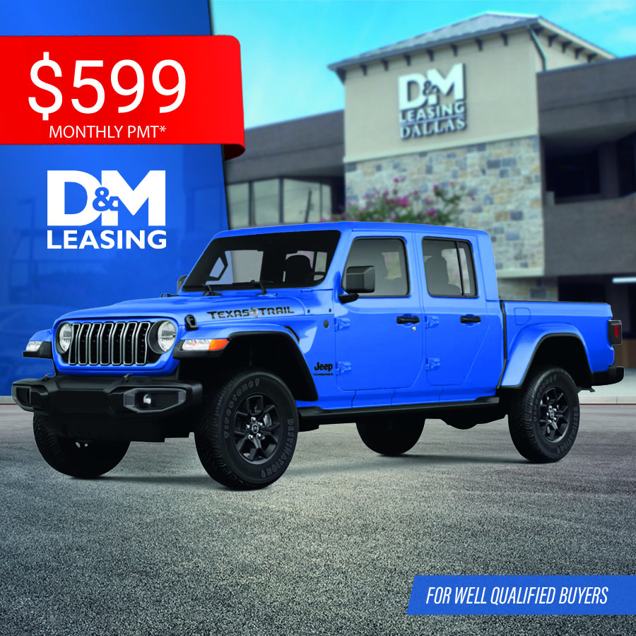Trail-ready 2026 Jeep Gladiator S Texas Trail 4X4 truck with Tow Package.